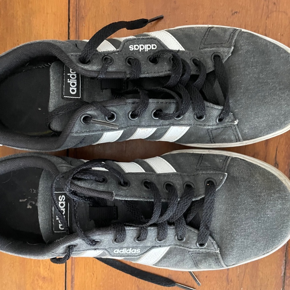 Adidas black sneakers